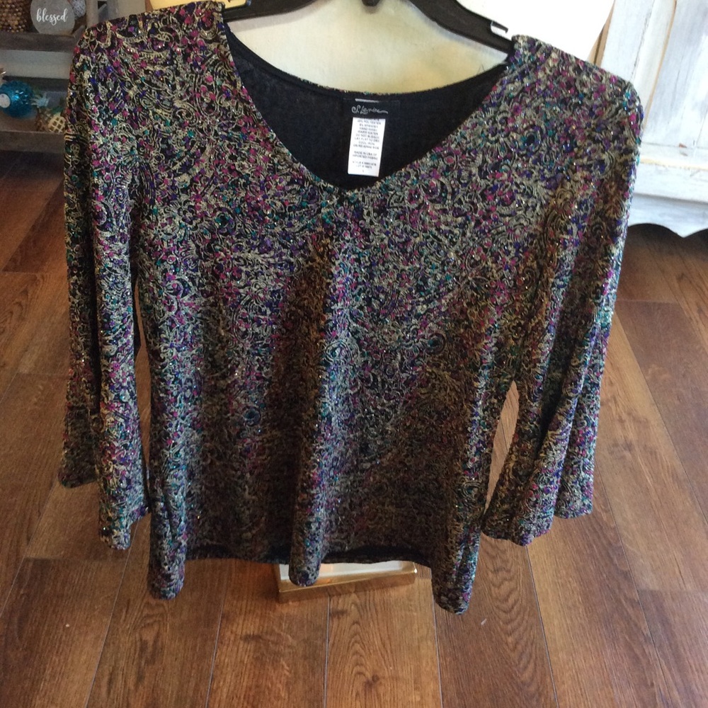 S. Levine size large ladies top